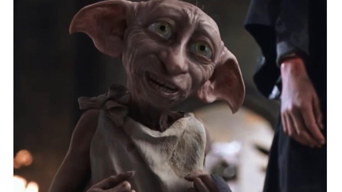Dobby é um personagem do filme de Harry Potter. Ele aparece pela primeira vez no longa Harry Potter e a Câmara Secreta - Reprodução / Youtube
