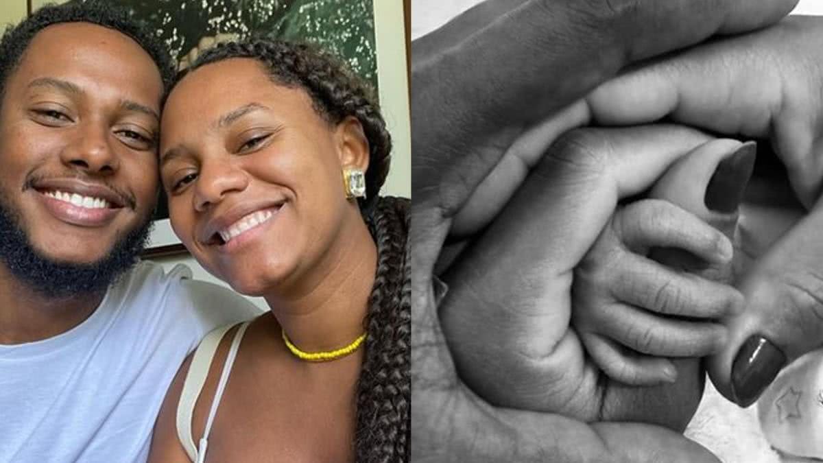 Jéssica Ellen e Dan Ferreira se tornaram pais pela primeira vez - Reprodução/Instagram/@jessicaellen