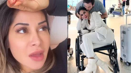 Maíra Cardi explica o motivo de estar em cadeira de rodas - Reprodução/ Instagram