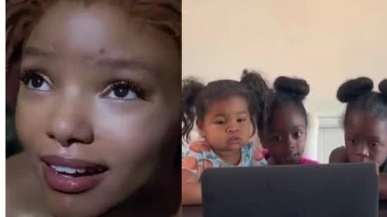 Vídeo mostra reação de crianças ao trailer do filme - Reprodução/TikTok