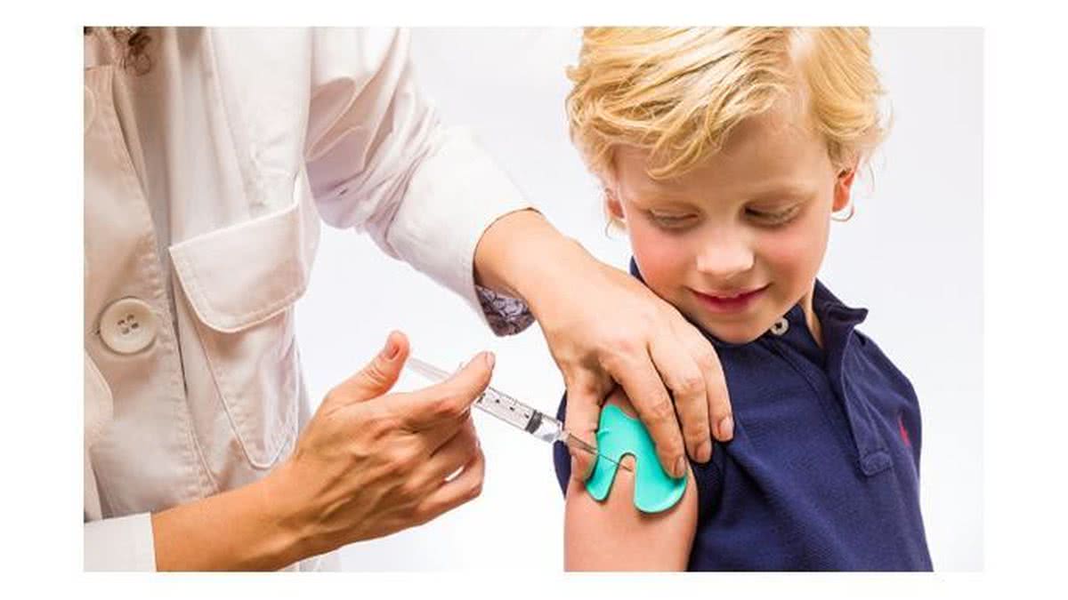 Solução para crianças que têm medo de vacina - divulgação