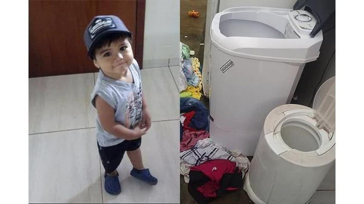 Menino de dois anos morre afogado em máquina de lavar - Reprodução/Facebook