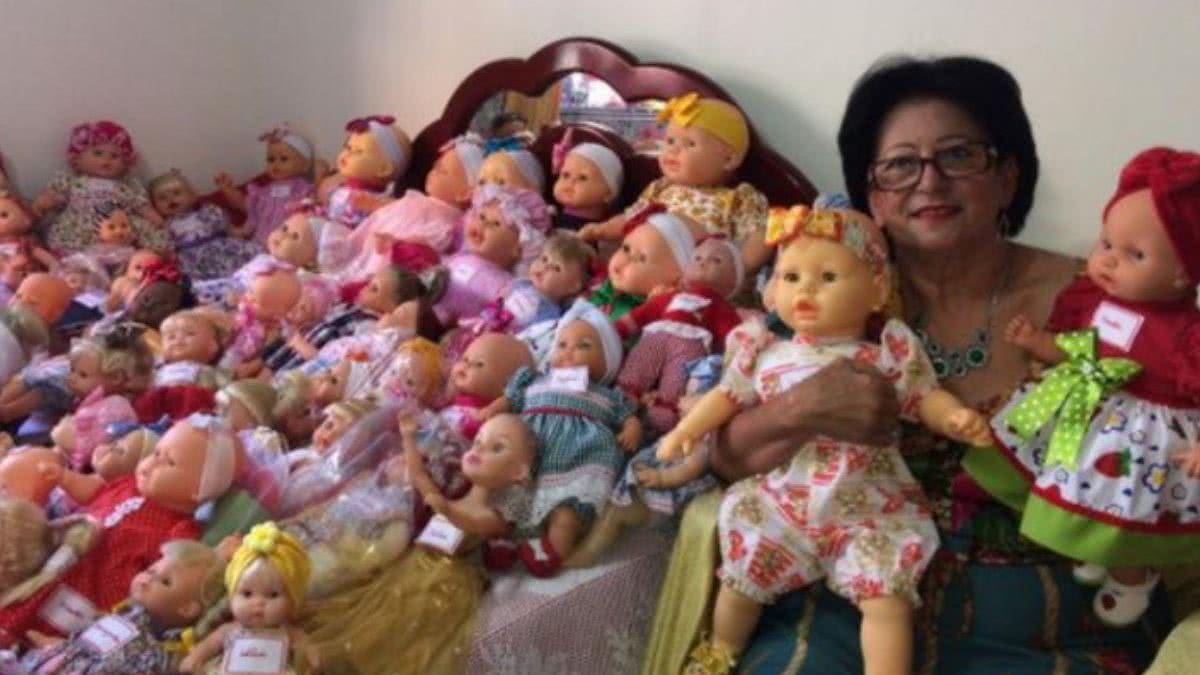 Só este ano, já foram mais de 200 brinquedos reformados - reprodução/ SóNotíciaBoa