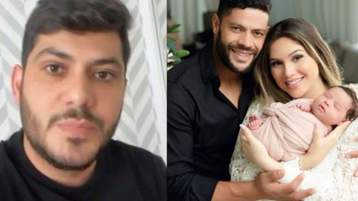 Cunhado de Hulk Paraíba fala sobre tensão na família após nascimento da sobrinha - reprodução / Instagram @hulkparaiba