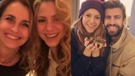 Mãe de Piqué ajudou o jogador a trair Shakira com sua atual - Reprodução/Instagram
