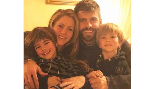 Shakira e Piqué são casados e possuem dois filhos - Reprodução/Instagram @shakira