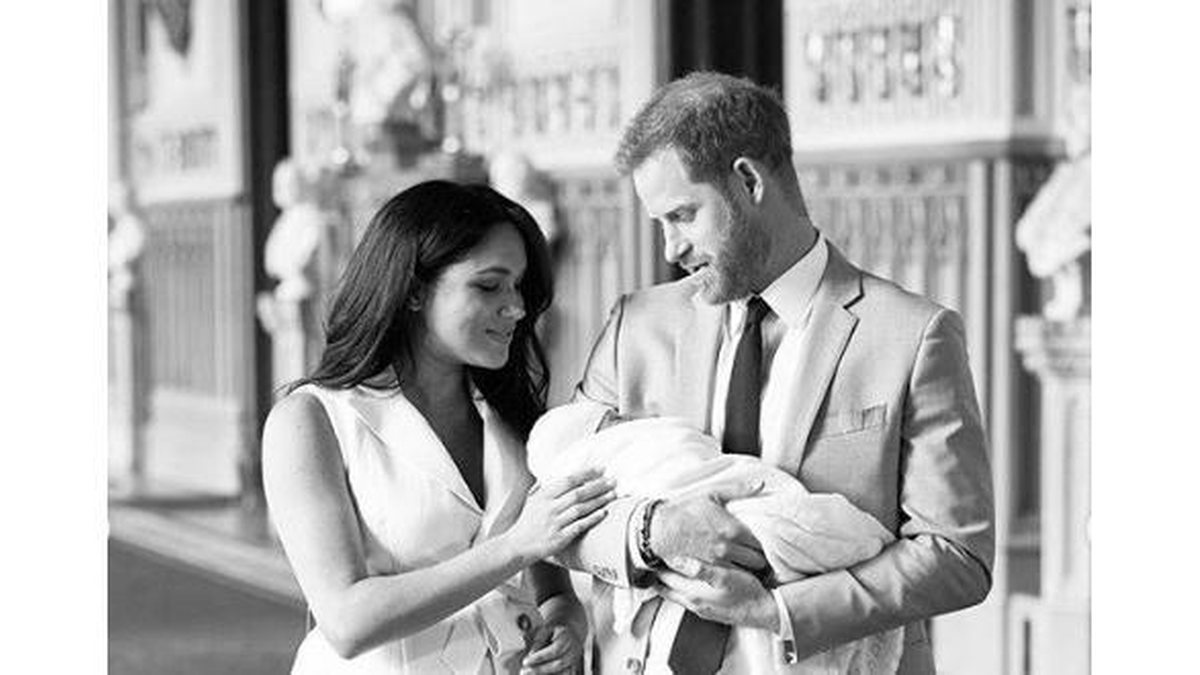 Meghan Markle e príncipe Harry são pais de Archie - Getty Images