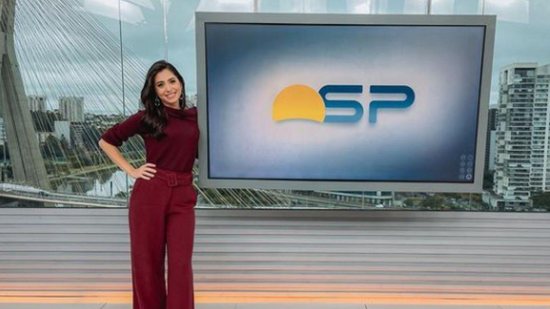 Jornalista da Globo anuncia gravidez do segundo filho no estúdio - Reprodução/ Instagram