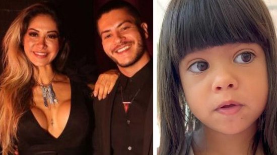 Maíra Cardi rebate ataques à filha com Arthur Aguiar na internet: “Só tem 3 anos” - reprodução / Instagram