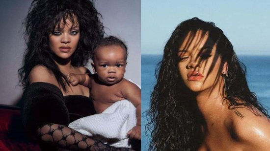 Rihanna posta fotos do primerio ensaio de gestante - Reprodução/Instagram