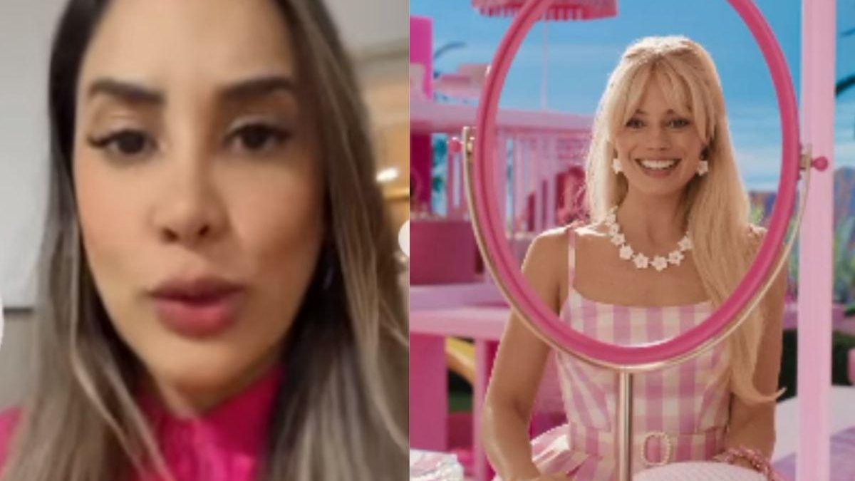 Mãe leva filha para ver filme da Barbie - Reprodução/Instagram
