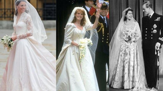 Vestido de noiva da Rainha Elizabeth custou 30 mil libras - creative commons