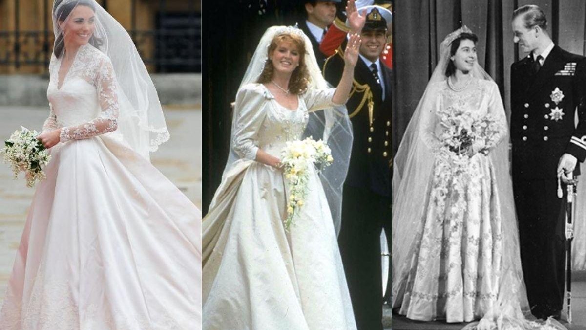 Vestido de noiva da Rainha Elizabeth custou 30 mil libras - creative commons