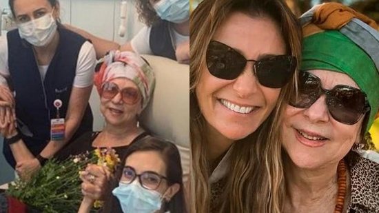 Mãe da atriz Mônica Martelli já teve câncer de mama e ocular - Reprodução / Instagram