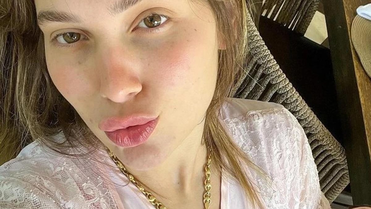Virginia Fonseca posta foto de Maria Flor fazendo biquinho nas redes sociais: “não é filtro” - Reprodução/Instagram
