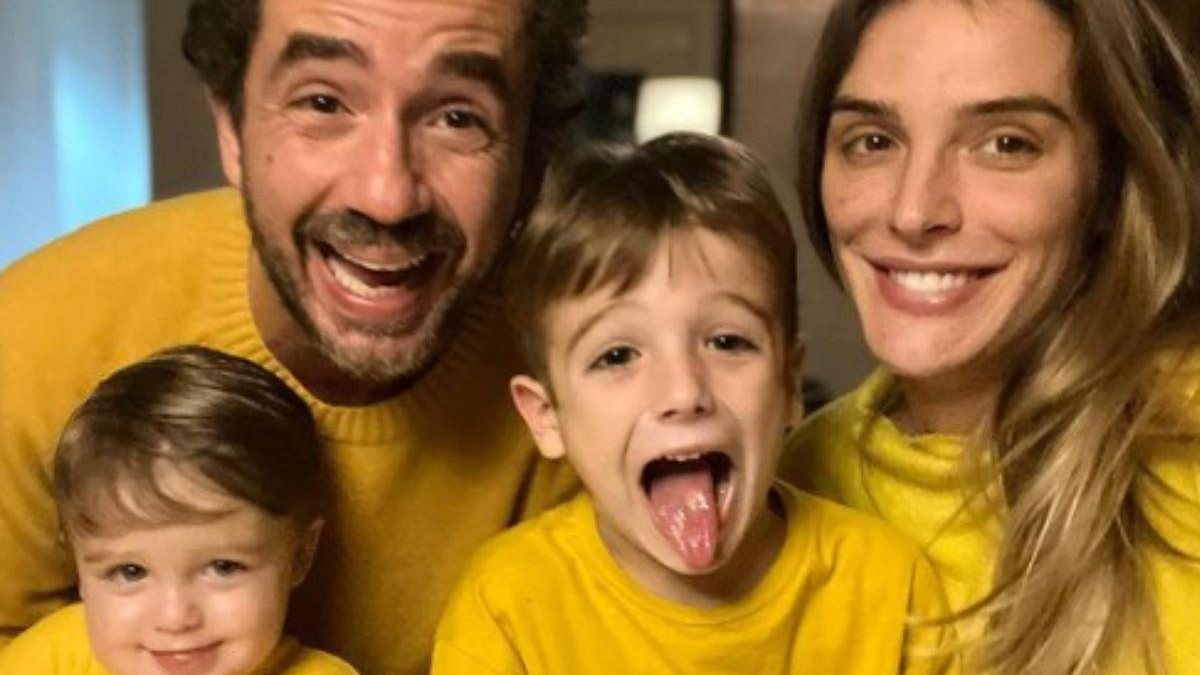 Felipe Andreoli e Rafa Brites tem 2 filhos - Reprodução/ Instagram @andreolifelipe