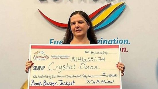 Crystal Dunn vence aposta na Kentucky Lottery e divide prêmio com outras pessoas. - Reprodução/Kentucky Lottery