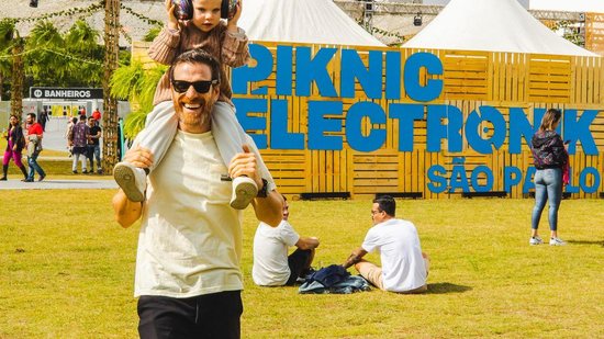 O Petit Piknic é um espaço dedicado às crianças com recreação monitorada, protetores auriculares e banheiro exclusivo - Divulgação/Piknic Électronik