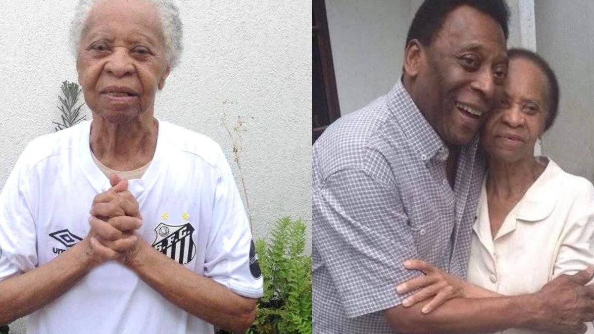 Aos 100 anos de idade, mãe de Pelé vive uma vida comum na cidade de Santos - Reprodução/Instagram