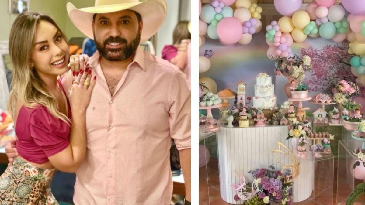Edson e Deia Cypri comemoram aniversário da filha - reprodução Instagram