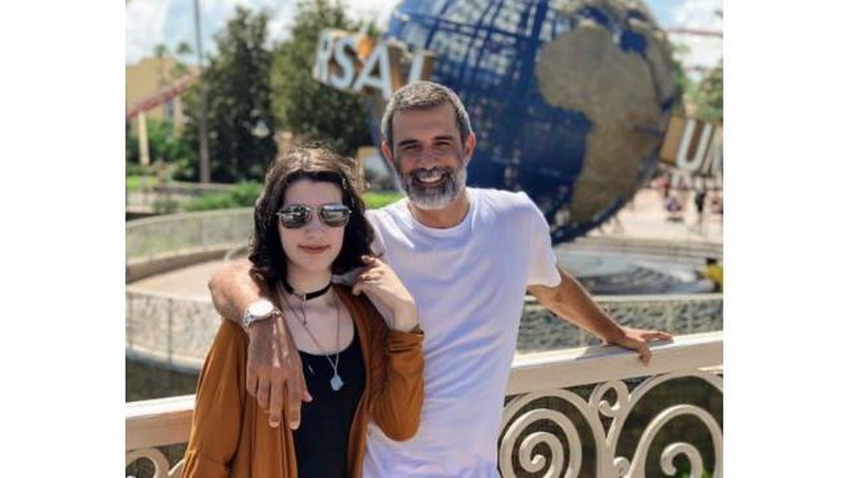 Marcos Pasquim é pai de Alicia, de 14 anos (Foto: Reprodução / Instagram 