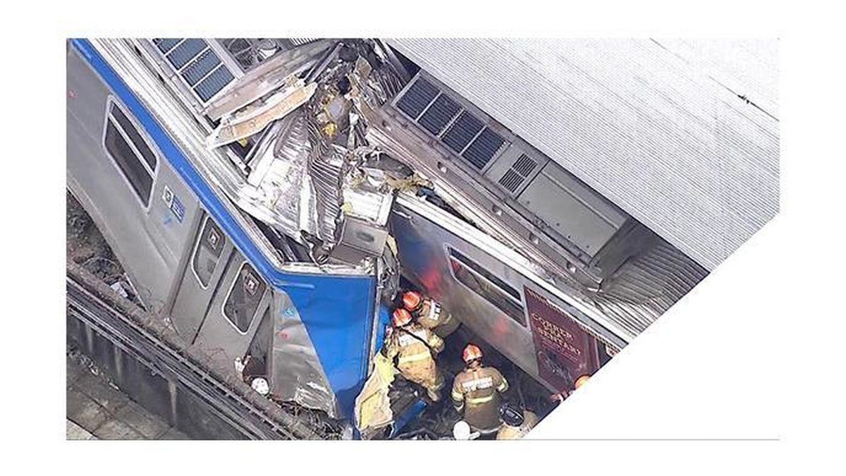 O acidente aconteceu no estação São Cristóvão - Reprodução/G1 – TV Globo