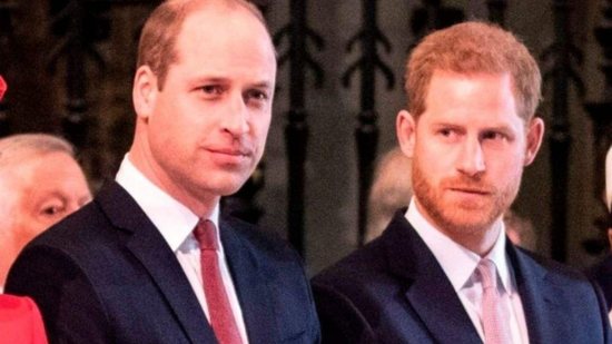 Príncipe Harry e William - Getty Images