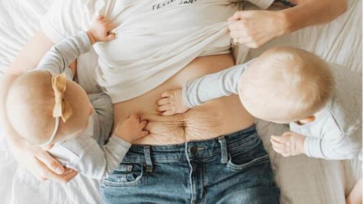 As mães decidiram expor seus corpos no pós-parto - Reprodução / Instagram @tori.mccain