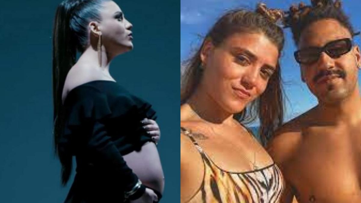 Cynthia Luz e Froid anunciaram o nascimento da filha, Helena - Reprodução / Instagram