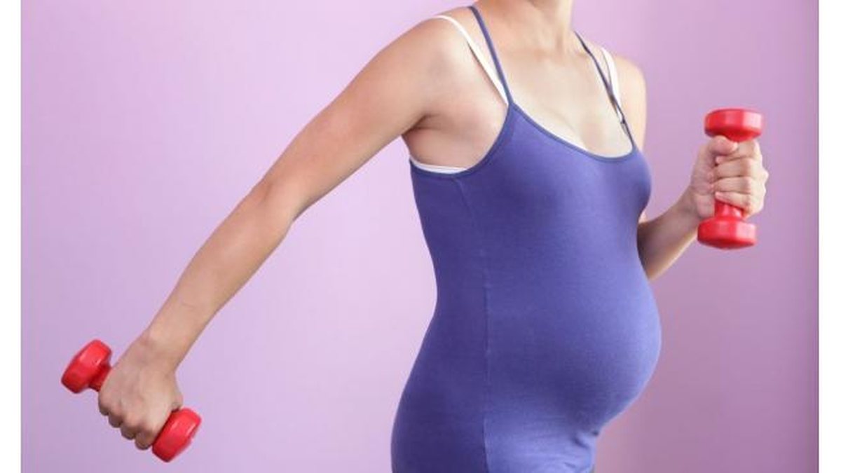 Imagem Como se exercitar em todas as fases da gravidez