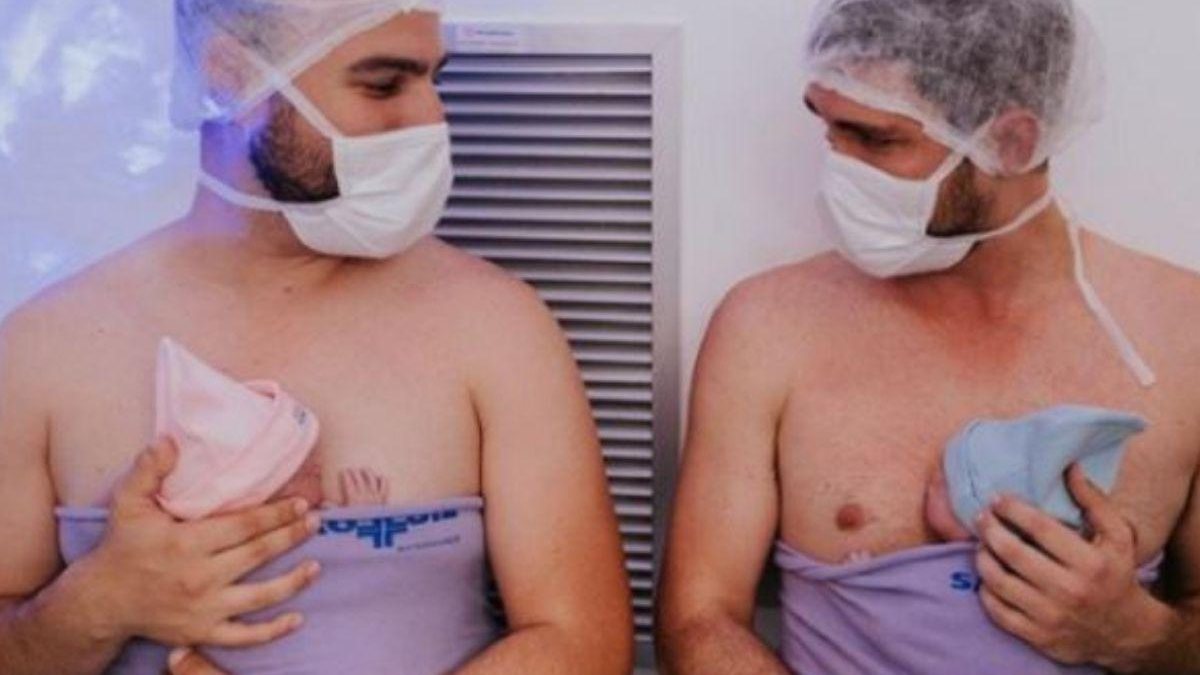 Graças a prima de Gustavo os gêmeos nasceram com o gene da família - Reprodução/Instagram @2depais