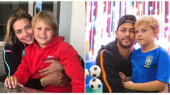 Mesmo longe, Neymar abriu o coração para falar do filho - Reprodução/Instagram @neymarjr