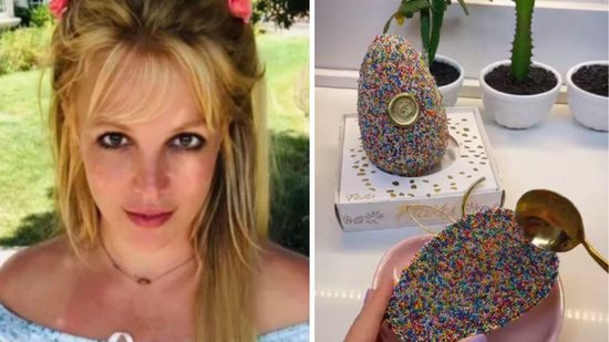 Britney Spears chama a atenção dos brasileiros ao mostrar vídeo de Ovo de Páscoa feito em Rondônia - Reprodução / Instagram / @britneyspears