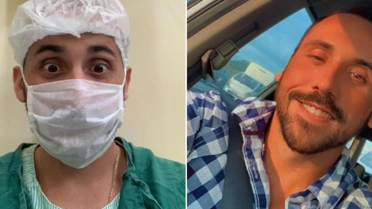 O médico anestesista foi preso em flagrante - Reprodução / TV Globo