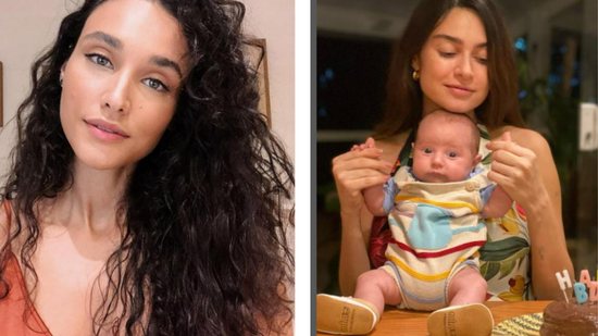 Débora Nascimento cai no choro ao conhecer filho de Thaila Ayala - reprodução Instagram