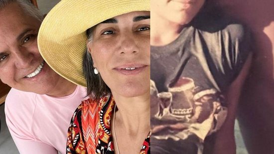 Ana Morais e Bento Morais apareceram nas redes sociais de Glória Pires - Reprodução/ Instagram