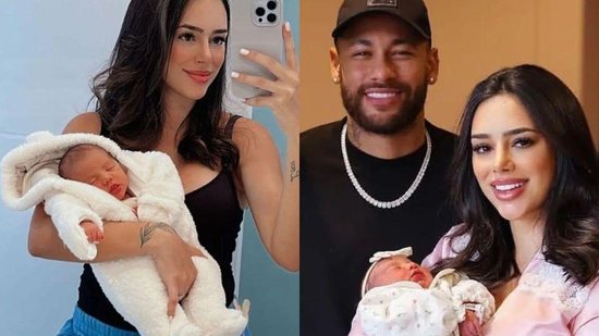 A mãe, Bruna Biancardi, mostrou os detalhes da decoração desenvolvida para onde deu à luz Mavie, sua filha com Neymar - Reprodução/Instagram
