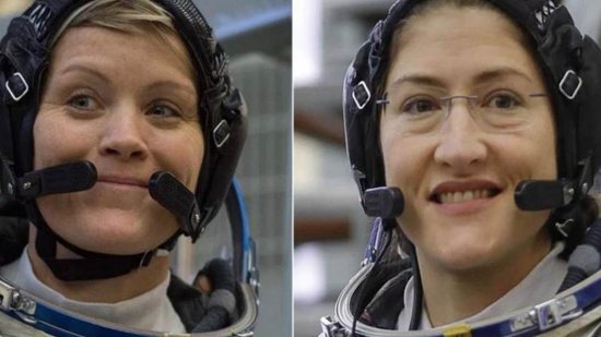 Primeira viagem espacial da NASA comandada somente por mulheres - Divulgação