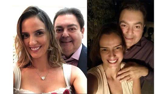 Luciana Cardoso e Fausto Silva (Foto: Reprodução / Instagram 