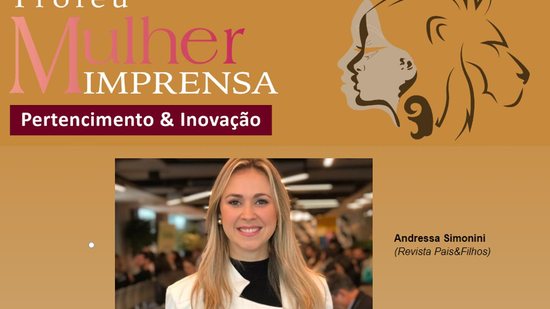 Andressa Simonini, editora-executiva da Pais&Filhos está concorrendo ao Troféu Mulher Imprensa - Divulgação/Pais&Filhos