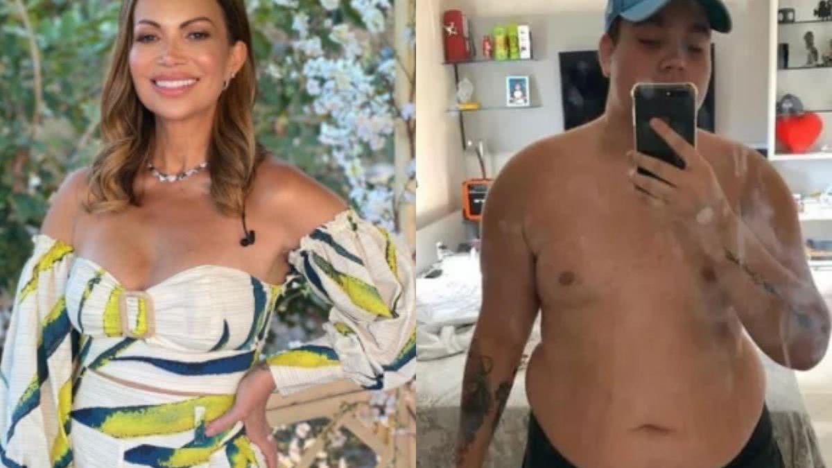 Filho de Solange Almeida abre o jogo sobre autoestima após perder 75 kg - Reprodução/ Instagram