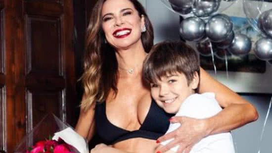 Luciana Gimenez com o filho mais novo - Reprodução/ Instagram