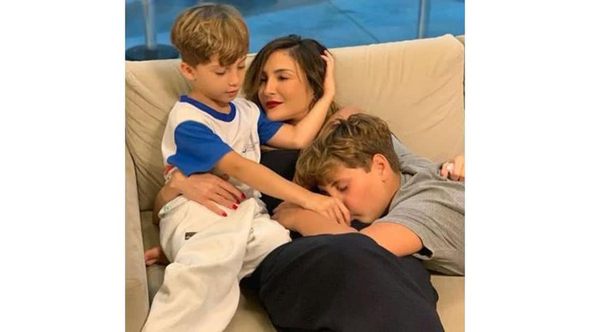 Claudia Leitte é mãe de Davi e Rafael (Foto: Reprodução Instagram / 