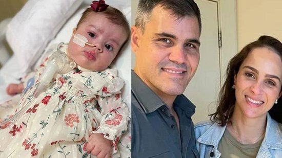 Filha de Juliano Cazarré passa Natal em hospital( Foto: Reprodução/Instagram)