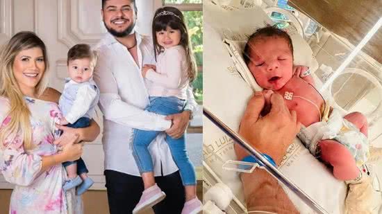 Filho recém-nascido do sertanejo Cristiano, da dupla com Zé Neto, passará por cirurgia no coração - Reprodução/Instagram