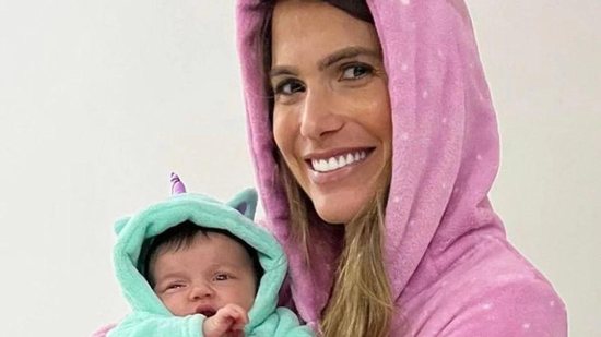 Branca Feres e Gustavo Frota celebram o primeiro mês da filha, Nicole - Reprodução/Instagram