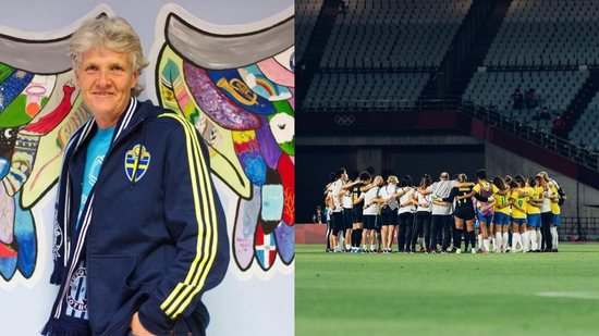 Pia Sundhage comentou sobre o desempenho da seleção brasileira de futebol feminino nas Olimpíadas de Tóquio - reprodução/Instagram/@pia.sundhage