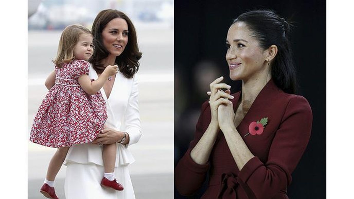 A duquesa de Cambridge se emocionou na prova do vestido de daminha de Charlotte - Getty Images