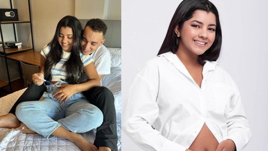 A namorada de João Gomes contou os nomes escolhidos para o bebê com o cantor - Reprodução/Instagram @arymirelle