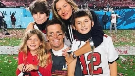 Tom Brady fala sobre sua relação com os filhos após o divórcio de Gisele Bündchen: “Desafios” - Reprodução/Instagram